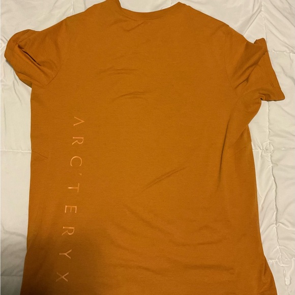 Arc'teryx Men's Short Sleeve Tee in Warm Orange - Picture 1 of 4